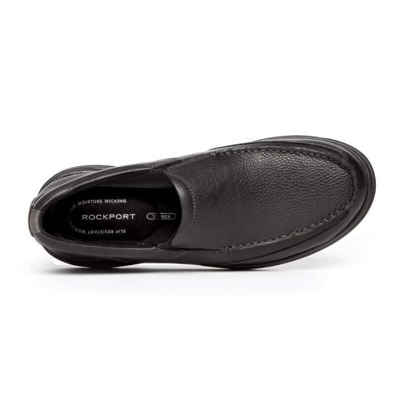 Tênis feminino Rockport Prowalker Eureka Plus Slip-On - Preto