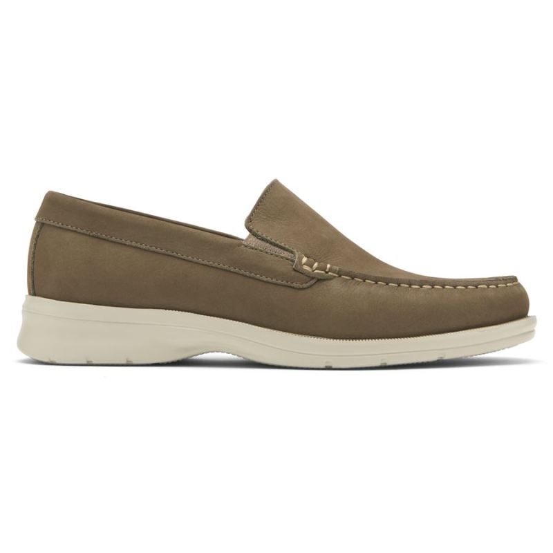 ROCKPORT PALMER VENETIAN MASCULINOMOCASSINO - VICUNA NUBUCK