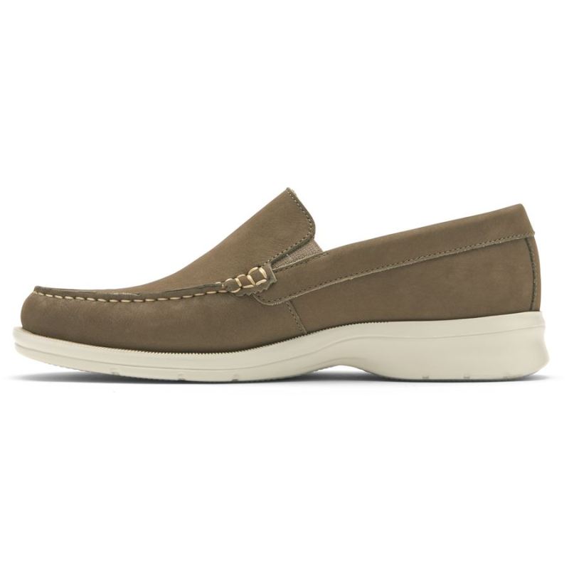 ROCKPORT PALMER VENETIAN MASCULINOMOCASSINO - VICUNA NUBUCK
