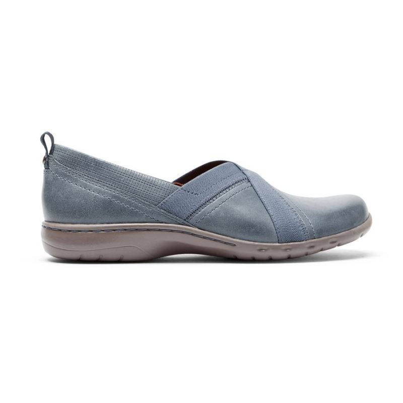 Cobb Hill Penfield Slip-on Feminino Rockport - Azul-petróleo