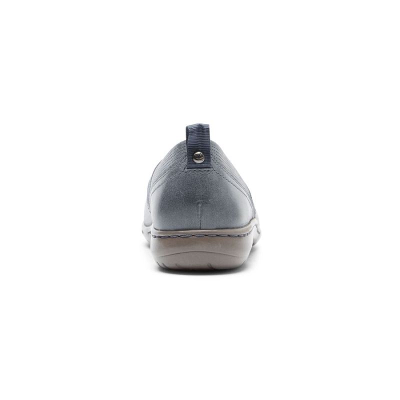 Cobb Hill Penfield Slip-on Feminino Rockport - Azul-petróleo