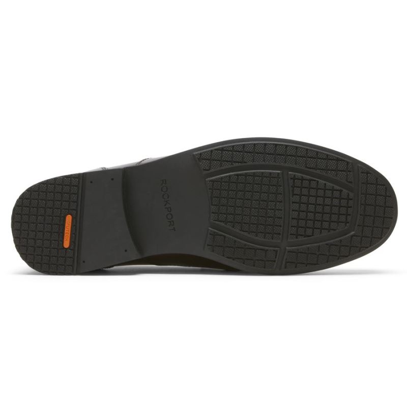 ROCKPORT PRESTON PENNY MASCULINOMOCASSINO - bordô