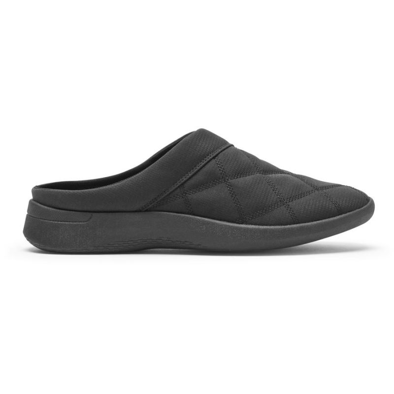 MULE LAVÁVEL ROCKPORT FEMININO JAIME - PRETO ACOLCHOADO