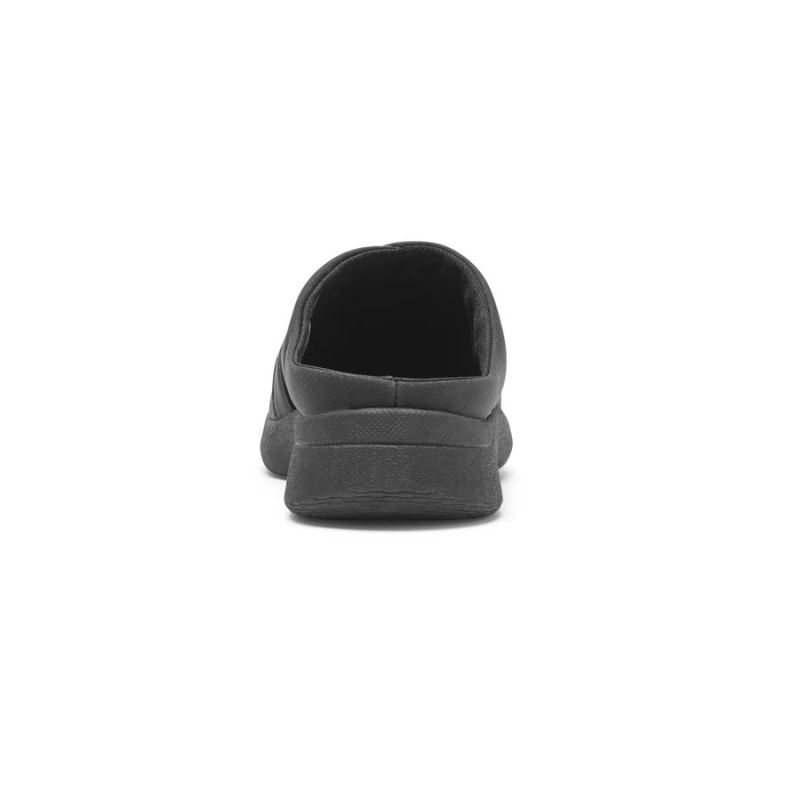 MULE LAVÁVEL ROCKPORT FEMININO JAIME - PRETO ACOLCHOADO