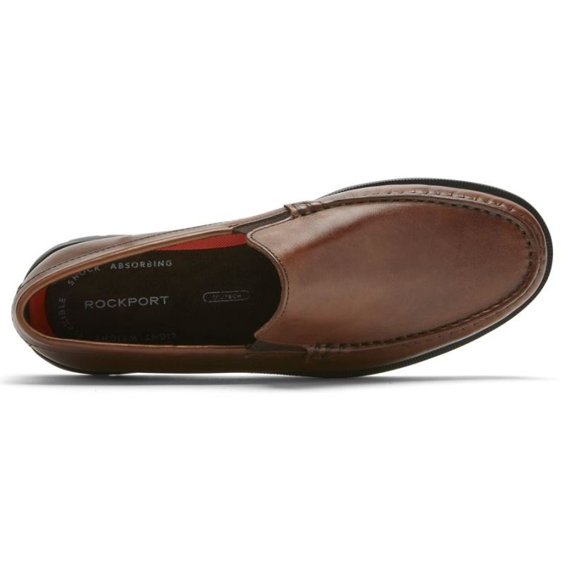 MOCASSINO PALMER VENETIAN ROCKPORT MASCULINO - COGNAC ANTIGO