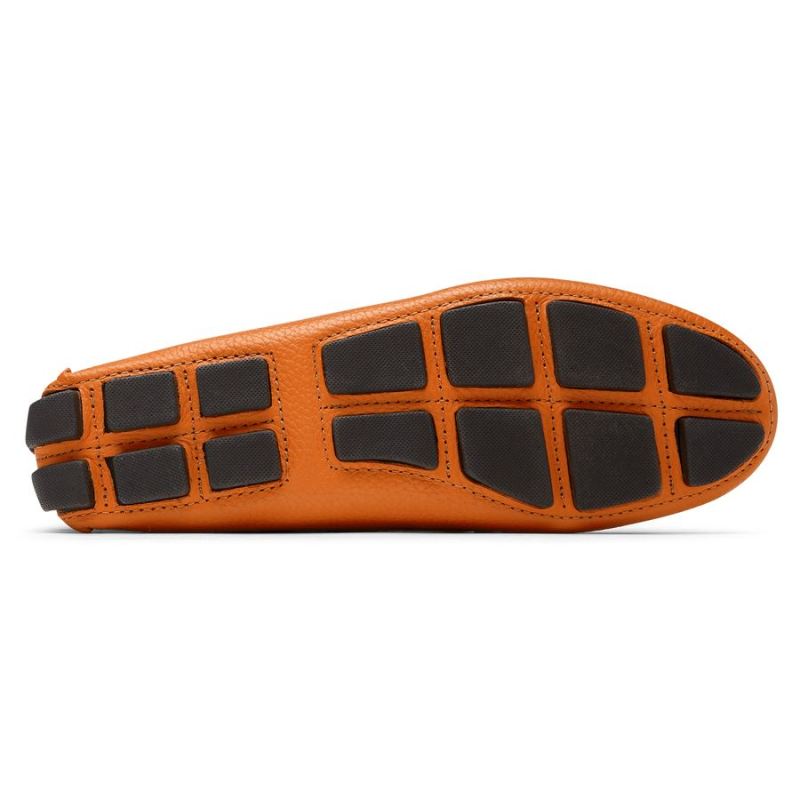 Mocassim Bayview Bit Keeper Feminino Rockport - Laranja