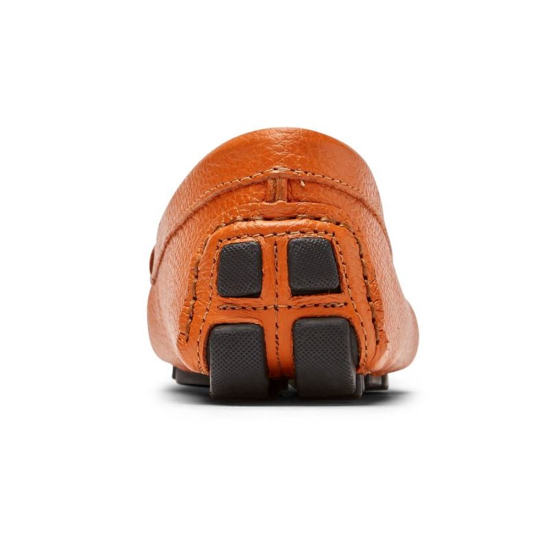 Mocassim Bayview Bit Keeper Feminino Rockport - Laranja