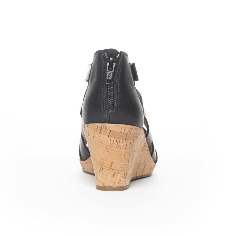 SANDÁLIA ROCKPORT BRIAH GLADIATOR - COURO PRETO