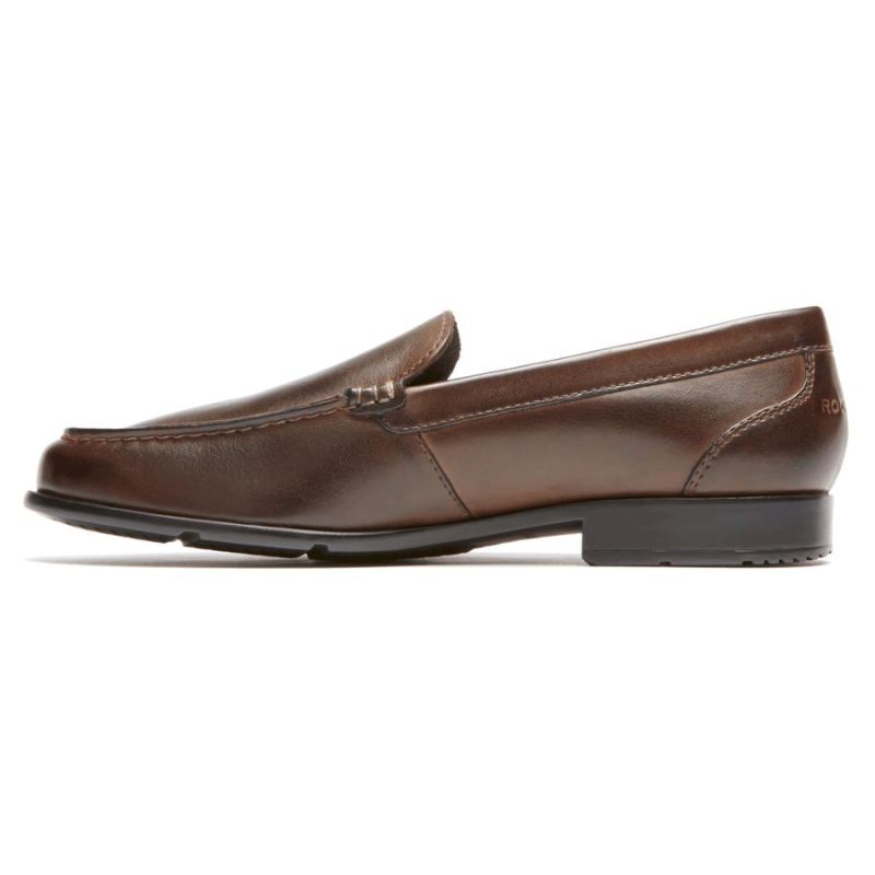 MOCASSINO MASCULINO ROCKPORT CLASSIC VENETIAN - MARROM ESCURO