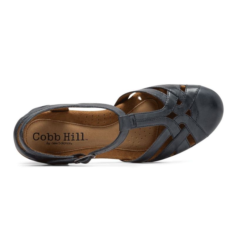 SANDÁLIA ROCKPORT COBB HILL AUBREY COM TIRAS EM T FEMININA - MARINHO