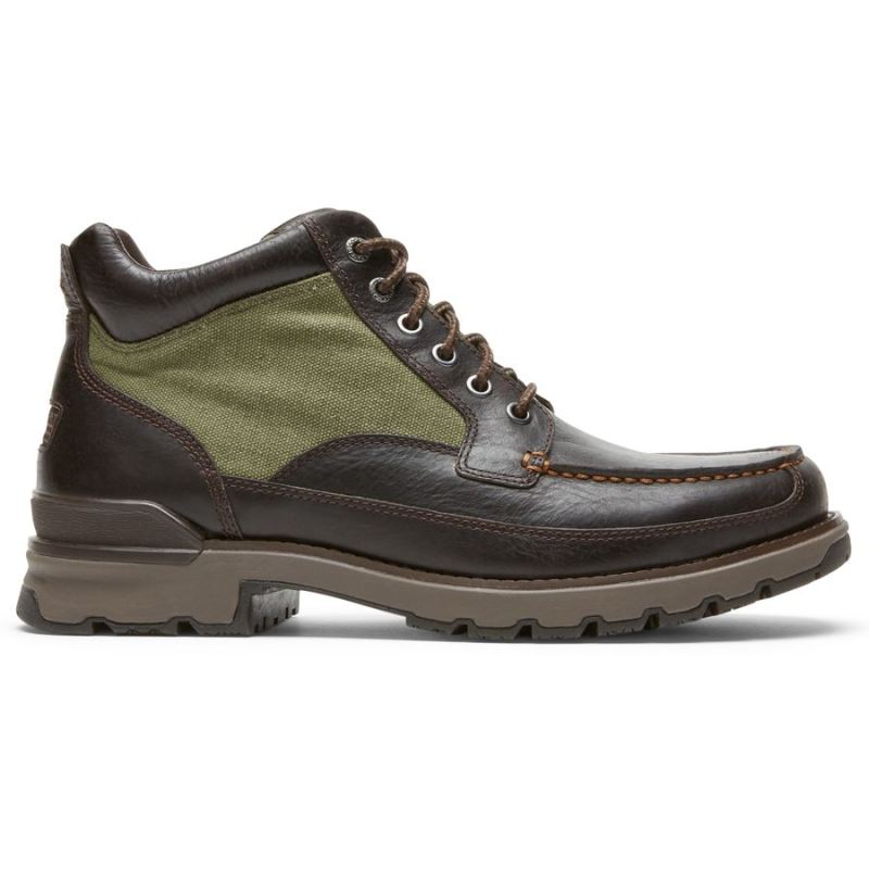 BOTA TOTAL MOTION TREK KEOTA MASCULINA ROCKPORT - IMPERMEÁVEL JAVA