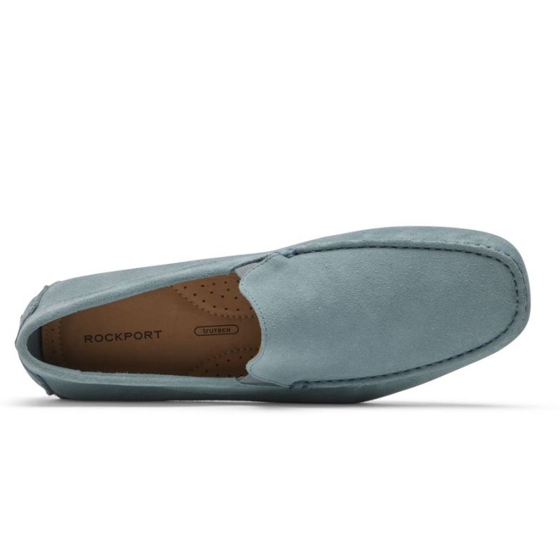 MOCASSINO MASCULINO RHYDER VENETIAN ROCKPORT - CAMURÇA AZUL CLARO