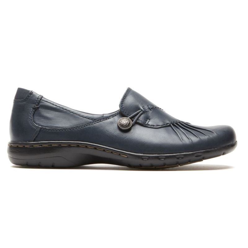 SLIP-ON COBB HILL PAULETTE FEMININO ROCKPORT - MARINHO