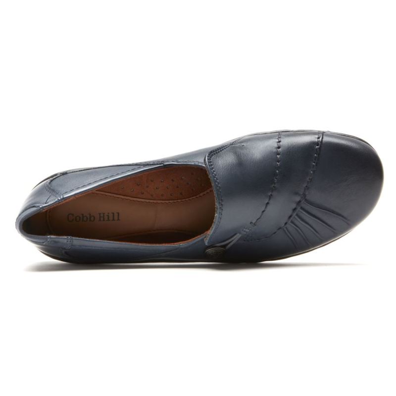 SLIP-ON COBB HILL PAULETTE FEMININO ROCKPORT - MARINHO