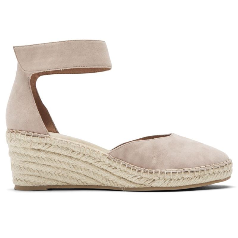 ROCKPORT SANDÁLIA MARAH COM TIRA NO TORNOZELO FEMININA - Blush