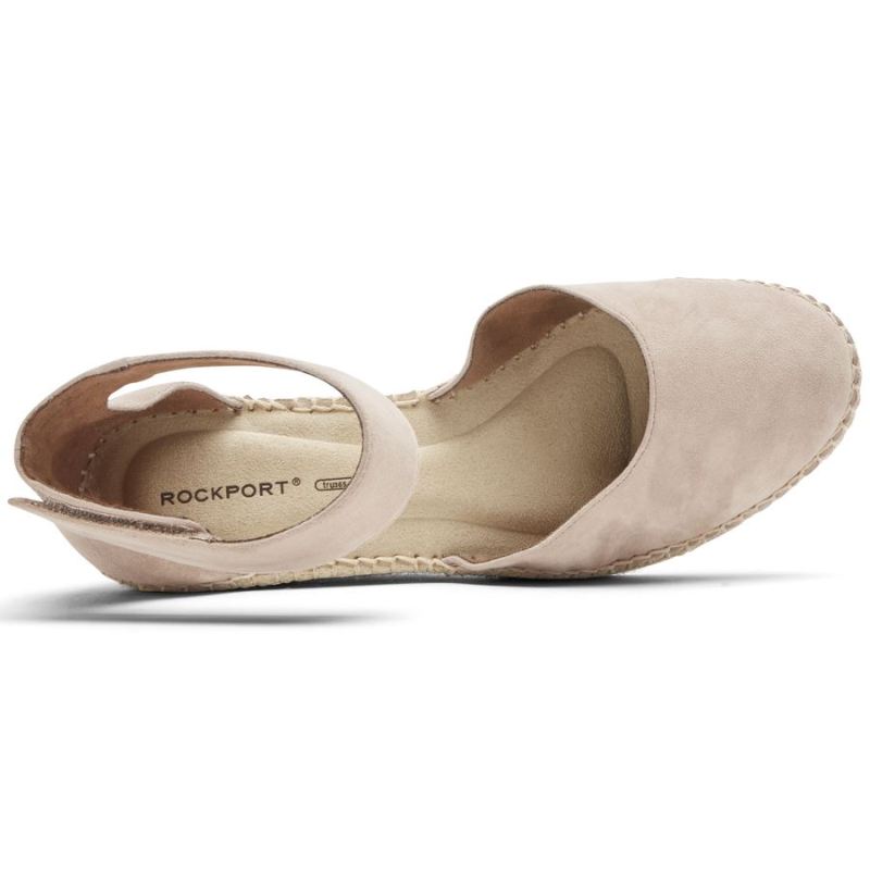 ROCKPORT SANDÁLIA MARAH COM TIRA NO TORNOZELO FEMININA - Blush