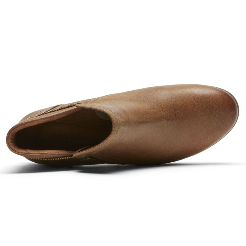 BOTAS ROCKPORT COBB HILL CROSBIE FEMININAS - BEGE