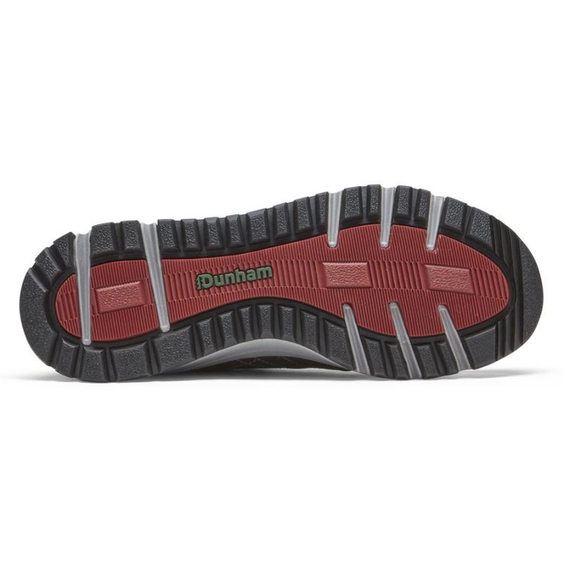 BOTA MASCULINA ROCKPORT GLASTONBURY MID - IMPERMEÁVEL - CINZA AÇOCOURO/CAMURÇA