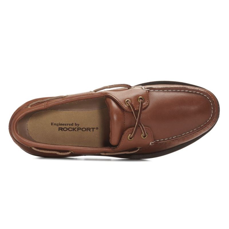 SAPATO NÁUTICO MASCULINO ROCKPORT PERTH - MADEIRA