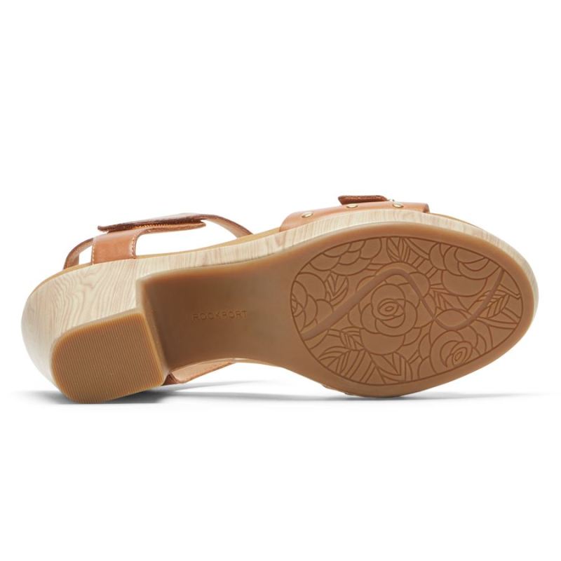 MOCASSINO ROCKPORT FEMININO COM TIRAS VIVIANNESANDÁLIA - MEL