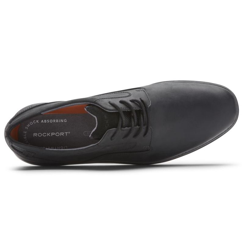 ROCKPORT GARETT MASCULINO COM BICO LISAOXFORD-PRETO II