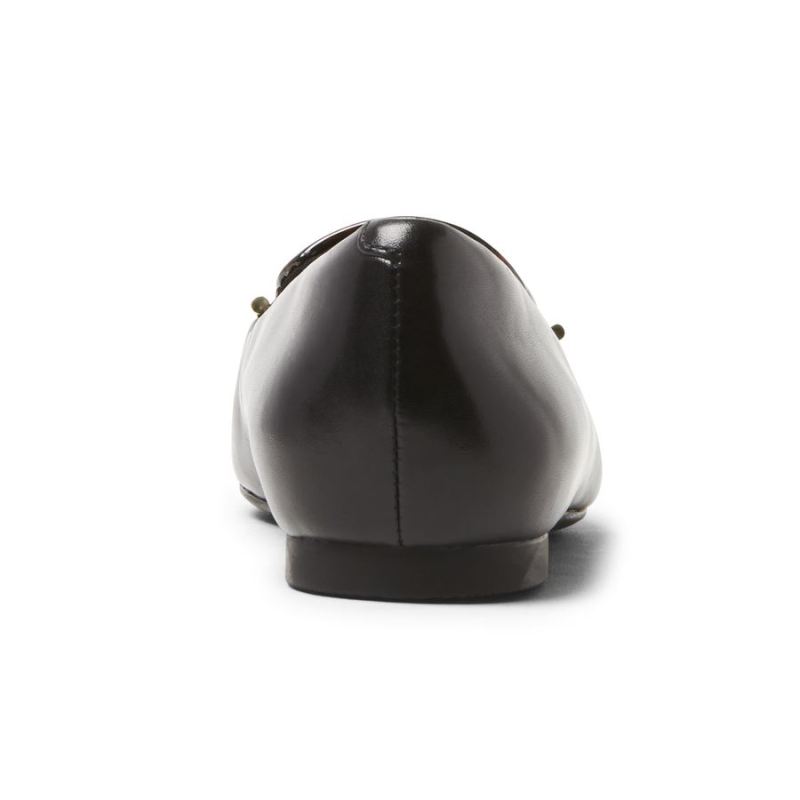 MOCASSINO ROCKPORT TOTAL MOTION LAYLANI METAL ACCENT - PRETO/CASCO DE TARTARUGA