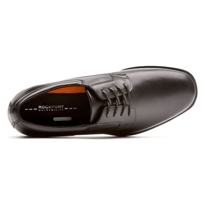 ROCKPORT Essential Details - Biqueira Lisa Impermeável - Preto