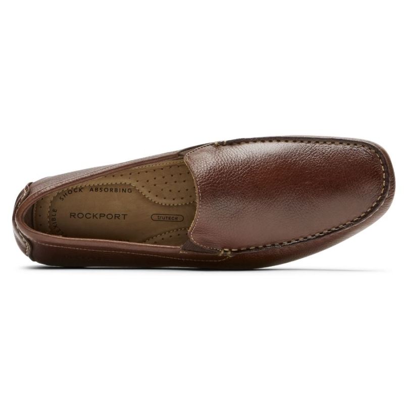RHYDER VENETIAN MASCULINO ROCKPORTMOCASSINS - MOGNO
