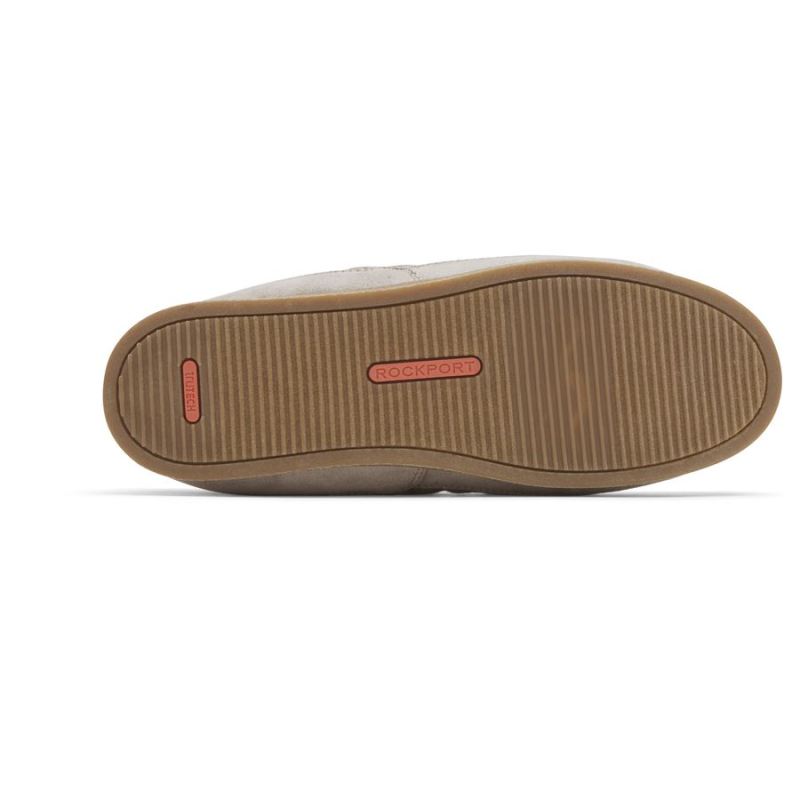 Chinelo feminino ROCKPORT TRUTECH VEDA MOC - Cinza Taupe