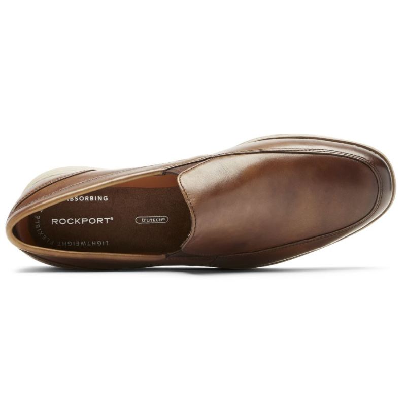 MOCASSINO GARETT VENETIAN MASCULINO ROCKPORT - DEGRADÊ CONHAQUE