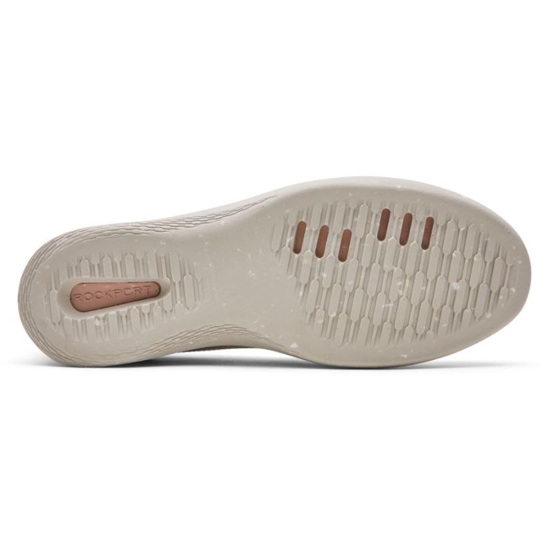 Ballet de Malha Truflex Fly Feminino RockportFlat-Off-White