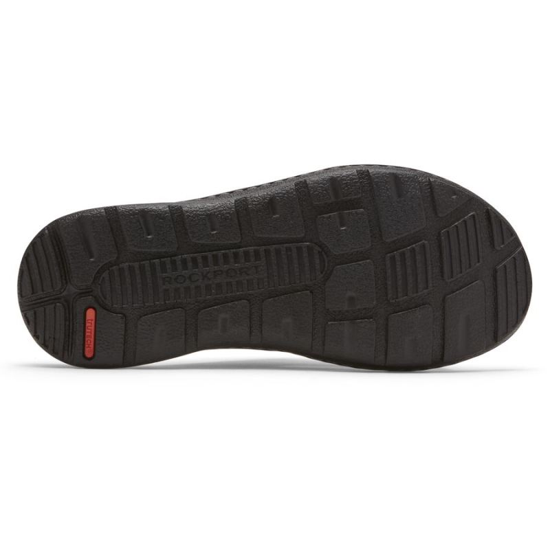 ROCKPORT DARWYN 2 SLIDE MASCULINO - COURO PRETO II