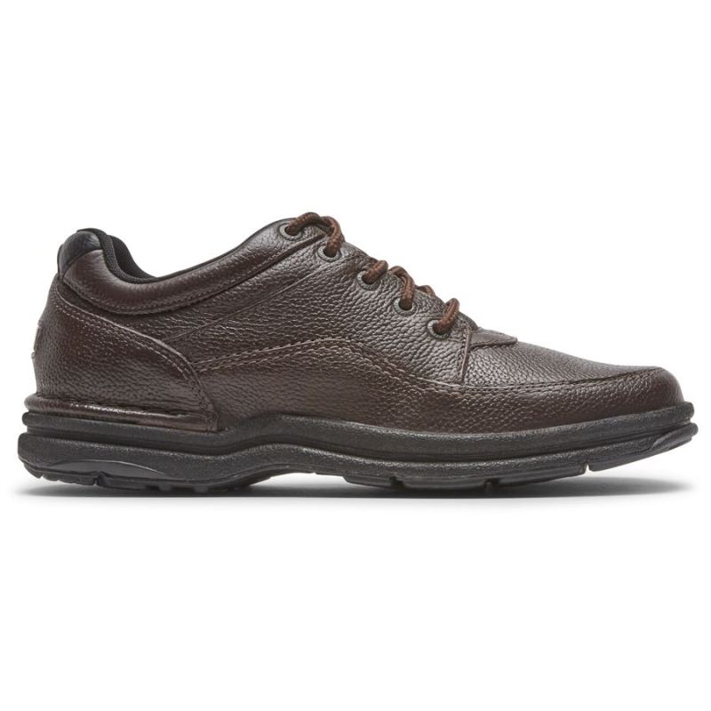 CALÇO MASCULINO ROCKPORT WORLD TOUR CLASSIC - MARROM COM CABEÇA