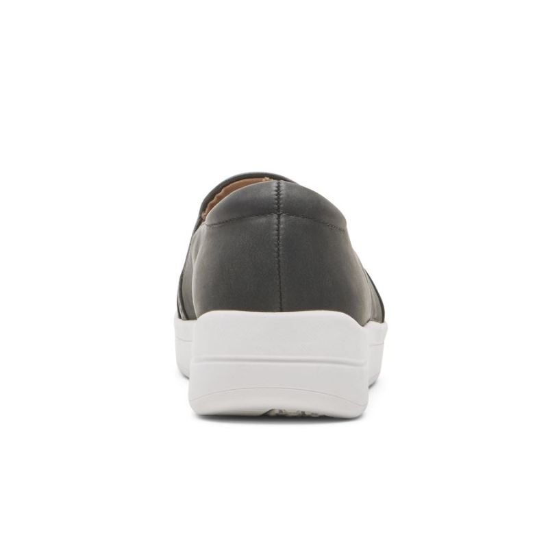 Slip-on feminino ROCKPORT TRUFLEX NAVYA - Preto