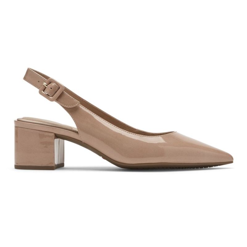 SALTO SLINGBACK TOTAL MOTION NOELLE FEMININO ROCKPORT - NATUREL
