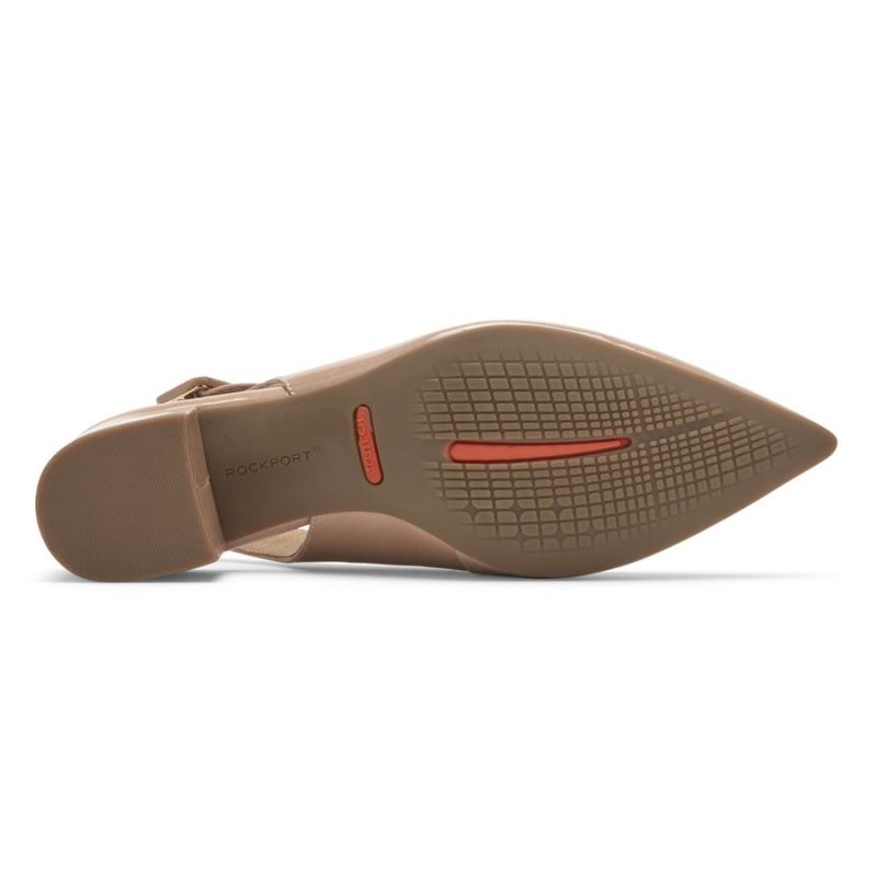 SALTO SLINGBACK TOTAL MOTION NOELLE FEMININO ROCKPORT - NATUREL