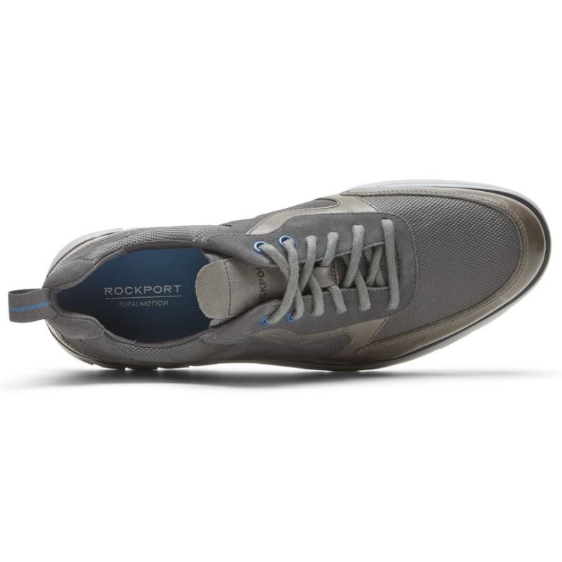 TOTAL MOTION SPORT MESH OXFORD MASCULINO ROCKPORT - CINZA AÇO