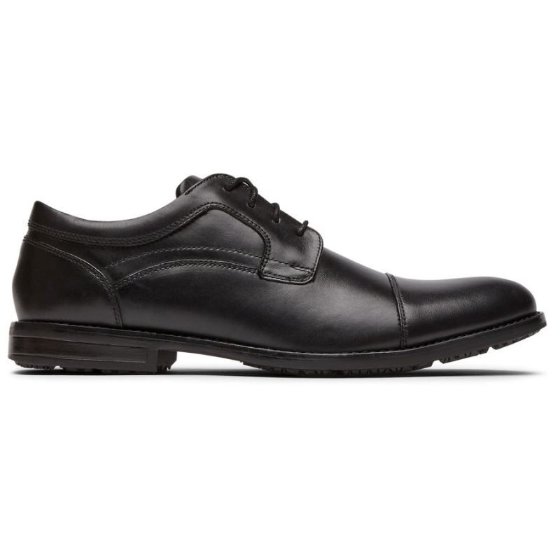 BOTAS ROCKPORT MASCULINA MYKEL BICOLOR OXFORD - PRETA