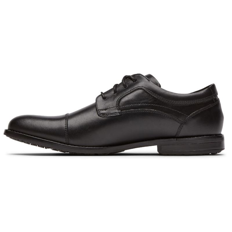 BOTAS ROCKPORT MASCULINA MYKEL BICOLOR OXFORD - PRETA