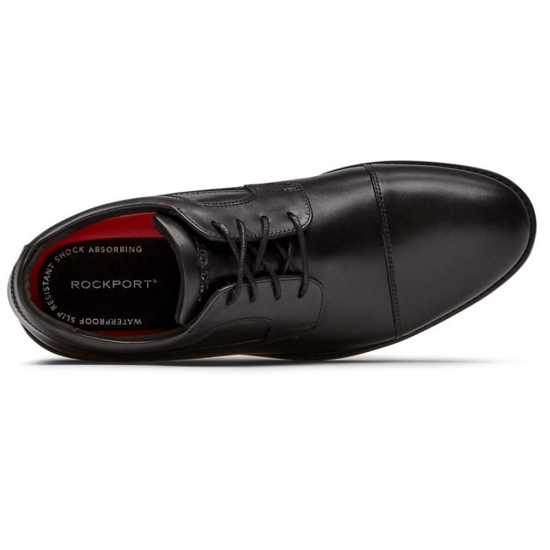 BOTAS ROCKPORT MASCULINA MYKEL BICOLOR OXFORD - PRETA