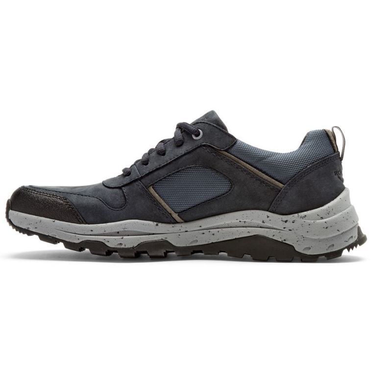 ROCKPORT XCS PATHWAY MASCULINO IMPERMEÁVEL UBAL TREKKER - NUBUCK MARINHO