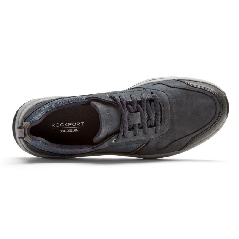 ROCKPORT XCS PATHWAY MASCULINO IMPERMEÁVEL UBAL TREKKER - NUBUCK MARINHO