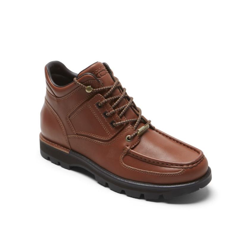 BOTA XCS UMBWE II TRAIL MASCULINA ROCKPORT - À PROVA D'ÁGUA - COURO MOGNO