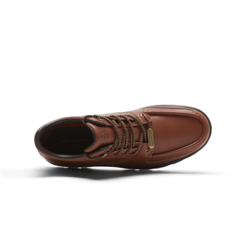 BOTA XCS UMBWE II TRAIL MASCULINA ROCKPORT - À PROVA D'ÁGUA - COURO MOGNO