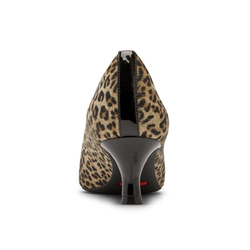 ROCKPORT TOTAL MOTION KAIYA SALTO V FEMININO - BEGE