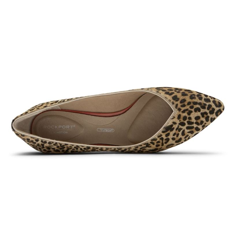 ROCKPORT TOTAL MOTION KAIYA SALTO V FEMININO - BEGE