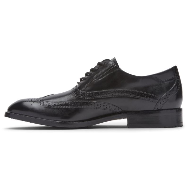 ROCKPORT TOTAL MOTION OFFICE MASCULINO COM BICO LISA PRETO