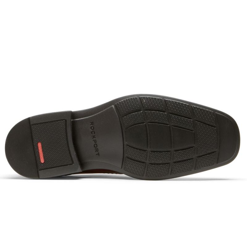 OXFORD ROCKPORT MASCULINO GREYSON BICO AVENTAL - BEGE