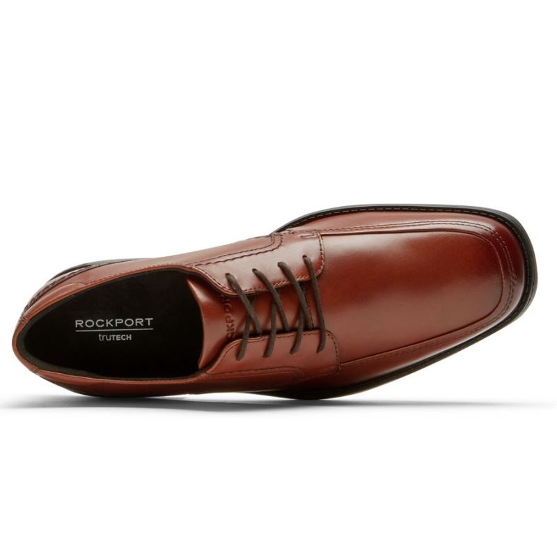 OXFORD ROCKPORT MASCULINO GREYSON BICO AVENTAL - BEGE
