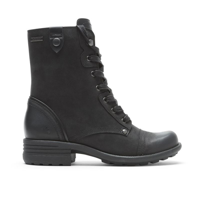 BOTA ROCKPORT COBB HILL BRUNSWICK FEMININA - IMPERMEÁVEL - PRETA